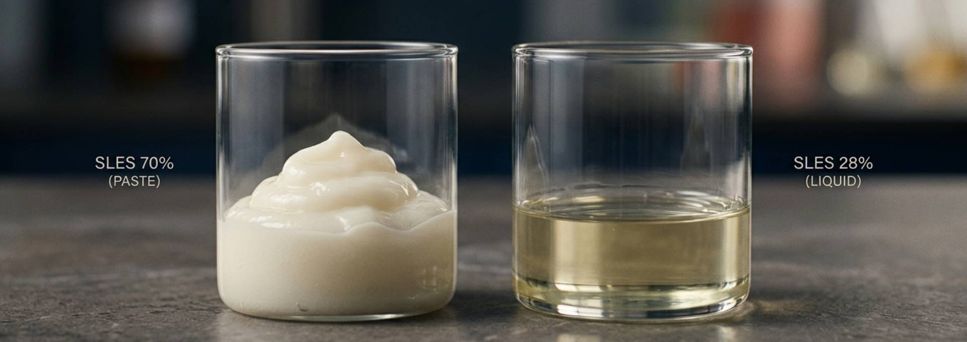 SLES 70% vs SLES 28% - Clean Chemical