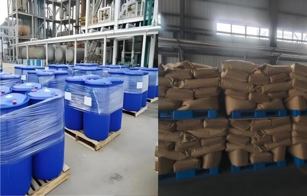 Finished AOS products ready for dispatch in warehouse