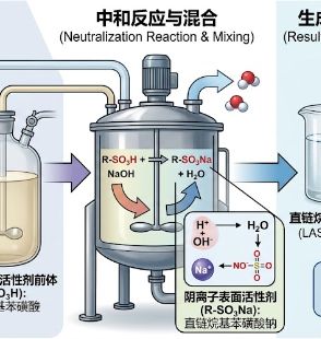 High purity detergent