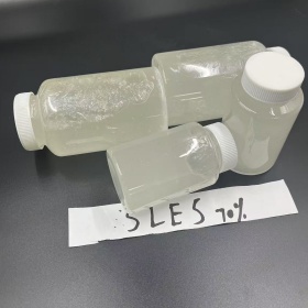 SLES 70 Percent High Clarity Sample Bottles Clean Chemical